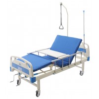 Медицинская кровать 4 секционная MED1-C09 для больницы, клиники, дома. Функциональная кровать для инвалидов (видеообзор)
