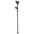 Костыль локтевой складной (черный) MED1-SC1040F
