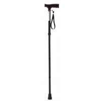 Трость регулируемая складная (черная) MED1-SC2021