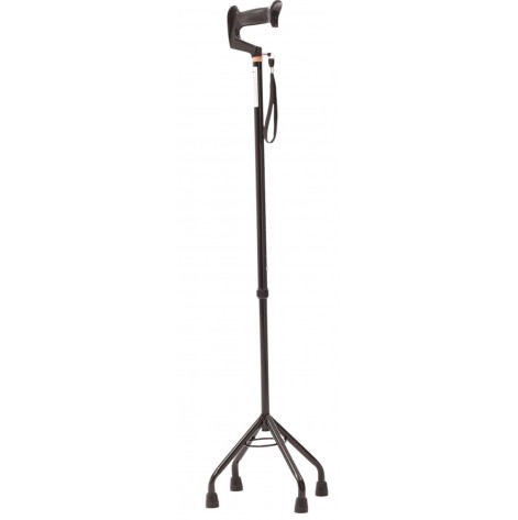 Купити Тростина регульована чотирьохопорна з посиленою базою та ергономічною  ручкою SC3021 (MED1-SC3021). Зображення №1