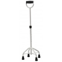 Трость регулируемая четырехопорная с усиленной базой и U-подобной ручкой улучшенная MED1-SC3201